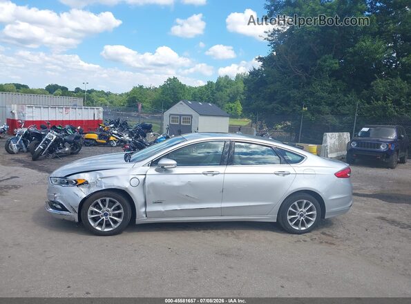 3FA6P0PU5HR297878 2017 FORD FUSION ENERGI Silver Vista interior de 360 grados