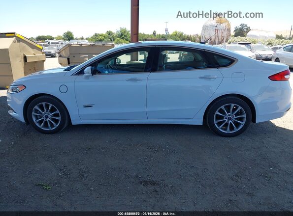 3FA6P0PU6JR273627 2018 FORD FUSION ENERGI White 