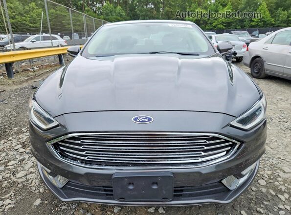 3FA6P0PU7HR321016 2017 FORD FUSION Gray Դիմացի տեսք