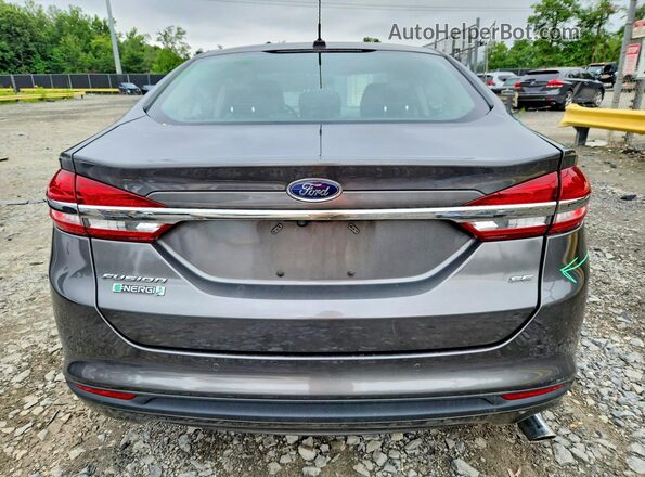 3FA6P0PU7HR321016 2017 FORD FUSION Gray Հետևի տեսք
