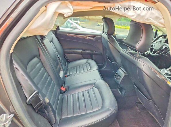 3FA6P0PU7HR321016 2017 FORD FUSION Gray Հետևի նստատեղերի տեսք