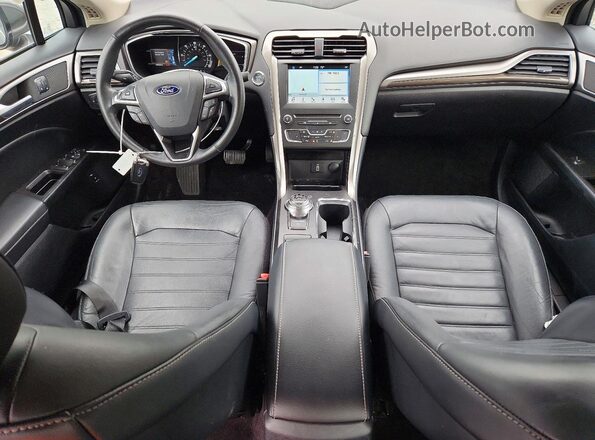 3FA6P0PU7HR321016 2017 FORD FUSION Gray Առջևի վահանակի տեսք