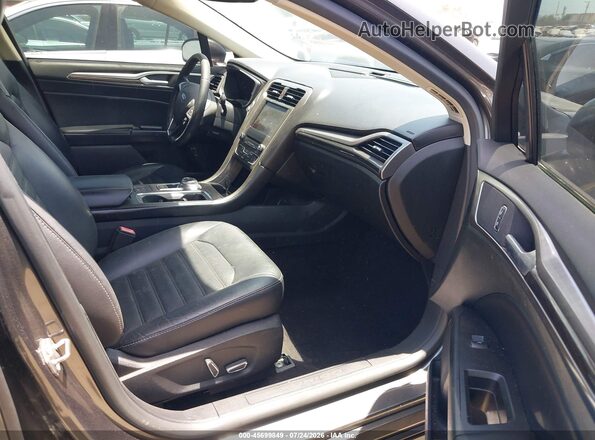 3FA6P0PU9HR306078 2017 FORD FUSION ENERGI Серый Вид салона спереди