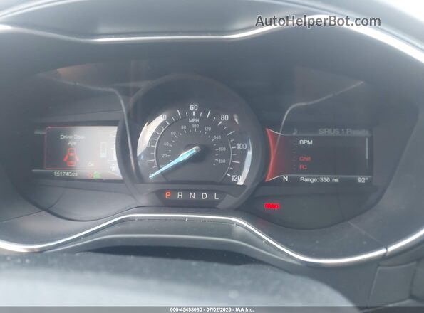 3FA6P0RU0JR132274 2018 FORD FUSION HYBRID Синий Вид задних сидений
