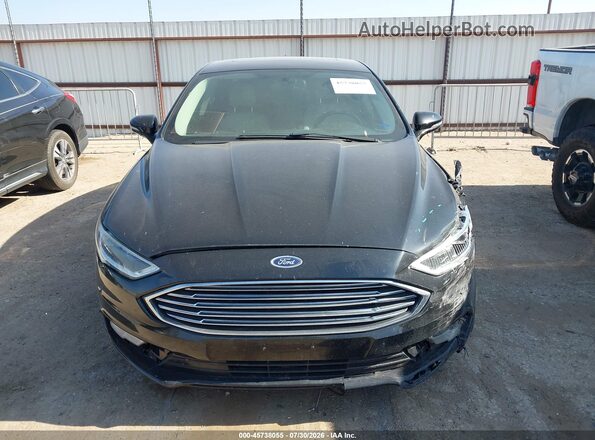 3FA6P0RU2HR316089 2017 FORD FUSION HYBRID Black Вид щитка приладів
