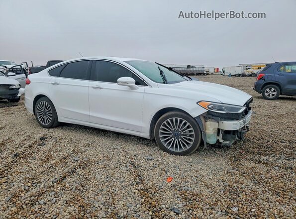 3FA6P0RU2JR155734 2018 FORD FUSION White წინა მარჯვენა