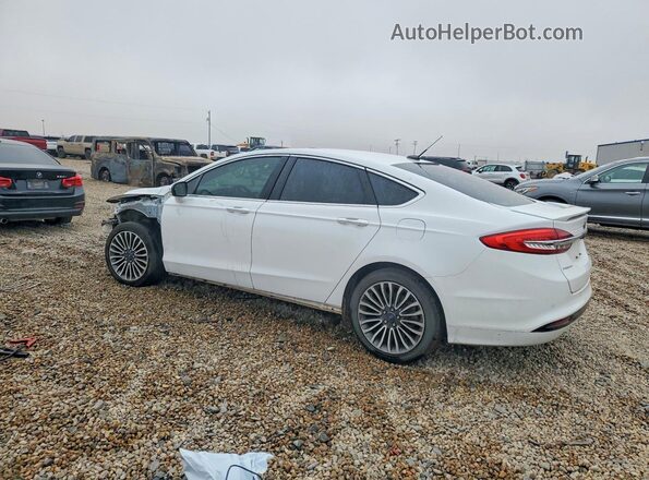 3FA6P0RU2JR155734 2018 FORD FUSION White უკანა მარცხენა