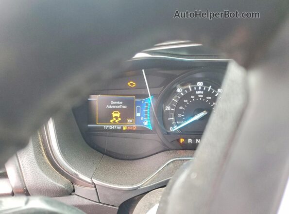 3FA6P0RU2JR155734 2018 FORD FUSION White ხელსაწყოთა პანელის ხედი