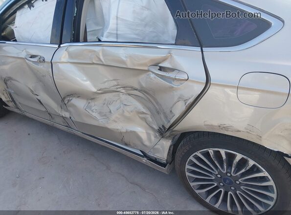 3FA6P0RU2JR161033 2018 FORD FUSION HYBRID Gold 