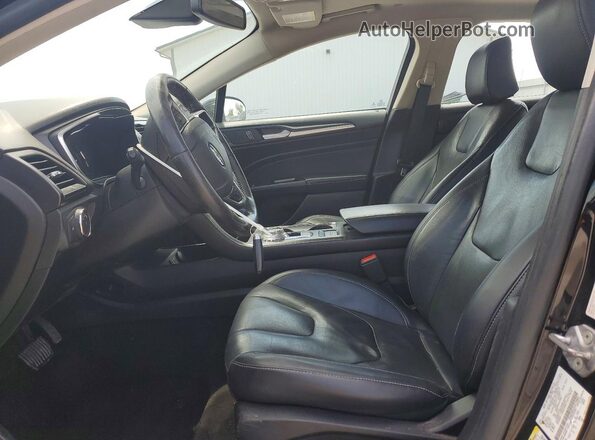 3FA6P0RU2LR129881 2020 FORD FUSION Black Widok wnętrza z przodu
