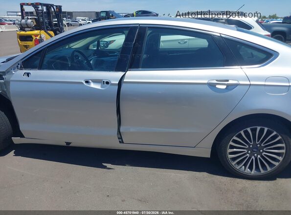 3FA6P0RU3JR205945 2018 FORD FUSION HYBRID Silver 