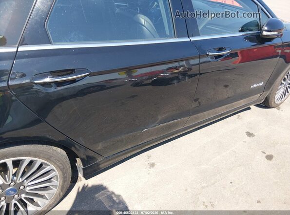 3FA6P0RU3JR248357 2018 FORD FUSION HYBRID Black 