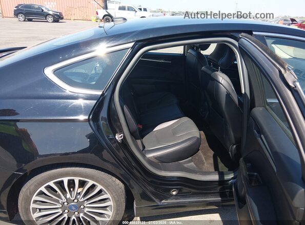3FA6P0RU3JR248357 2018 FORD FUSION HYBRID Black VIN sticker view