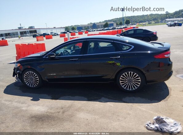 3FA6P0RU3JR248357 2018 FORD FUSION HYBRID Black 