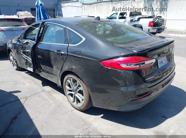 3FA6P0RU3LR170990 2020 FORD FUSION Black Tył lewy