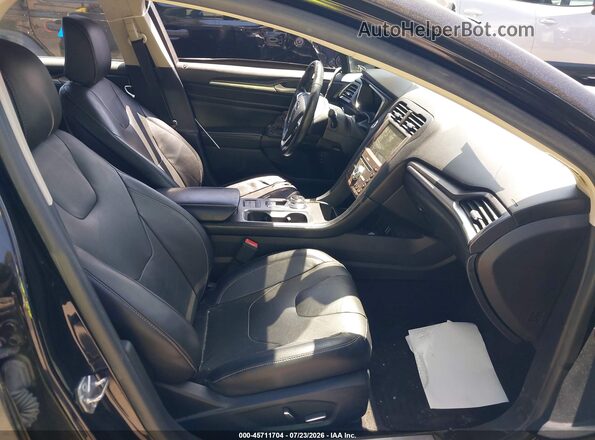 3FA6P0RU3LR170990 2020 FORD FUSION Black Widok wnętrza z przodu