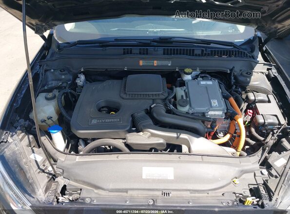3FA6P0RU3LR170990 2020 FORD FUSION Black Widok z tyłu