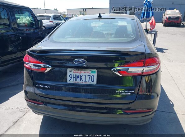 3FA6P0RU3LR170990 2020 FORD FUSION Black 
