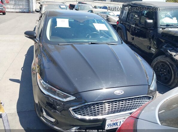 3FA6P0RU3LR170990 2020 FORD FUSION Black Widok wnętrza z tyłu