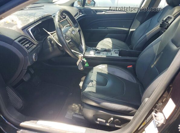 3FA6P0RU3LR206192 2020 FORD FUSION Black Rear view