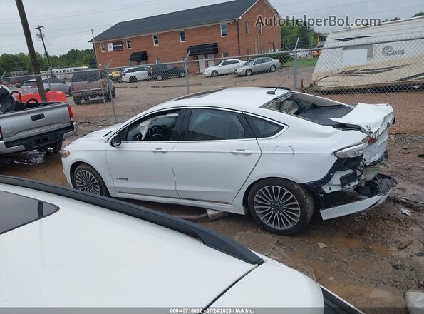 3FA6P0RU4HR222747 2017 FORD FUSION HYBRID White 
