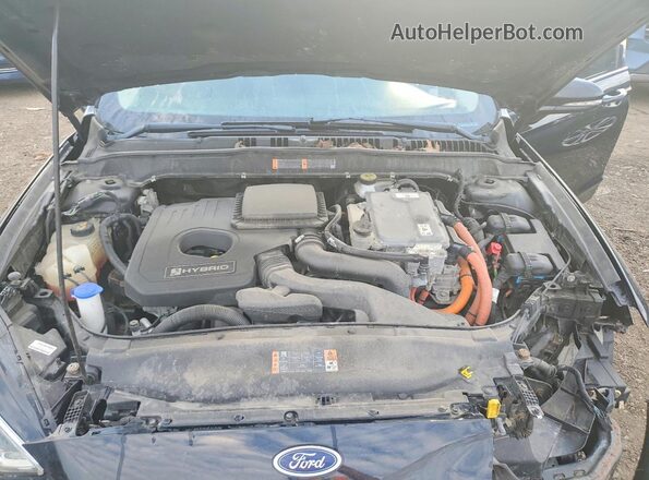 3FA6P0RU4JR215450 2018 FORD FUSION Black Vista interior trasera