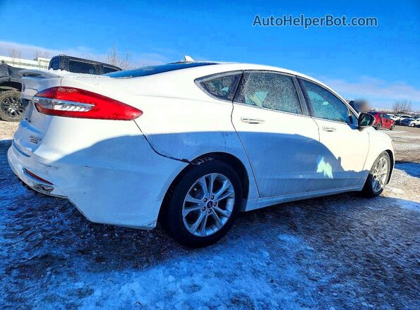 3FA6P0RU5LR181814 2020 FORD FUSION White Задня права чверть
