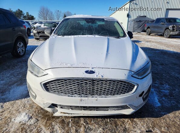 3FA6P0RU5LR181814 2020 FORD FUSION White Вид спереду