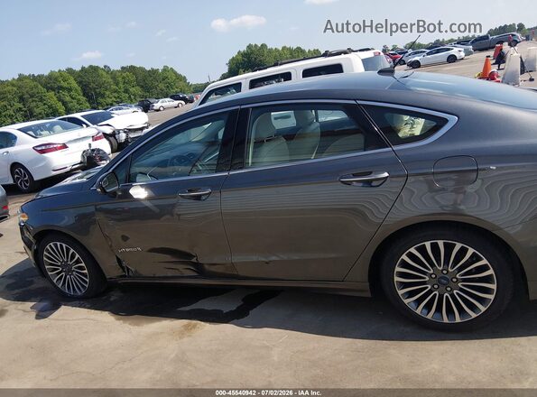 3FA6P0RU6HR301661 2017 FORD FUSION HYBRID Серый Панорамный вид салона 360°