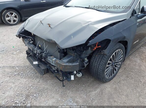 3FA6P0RU6JR185917 2018 FORD FUSION HYBRID Gray 