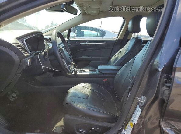 3FA6P0RU6KR272945 2019 FORD FUSION Gray Vista interior delantera