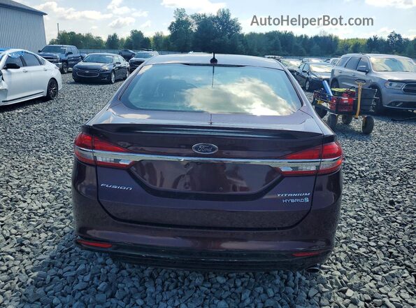 3FA6P0RU7JR120316 2018 FORD FUSION Red Vista interior delantera