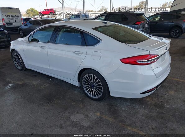 3FA6P0RU7JR132417 2018 FORD FUSION HYBRID White Հետևի ձախ