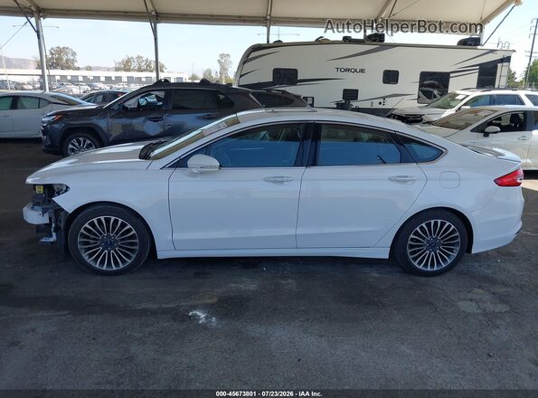 3FA6P0RU7JR132417 2018 FORD FUSION HYBRID White 
