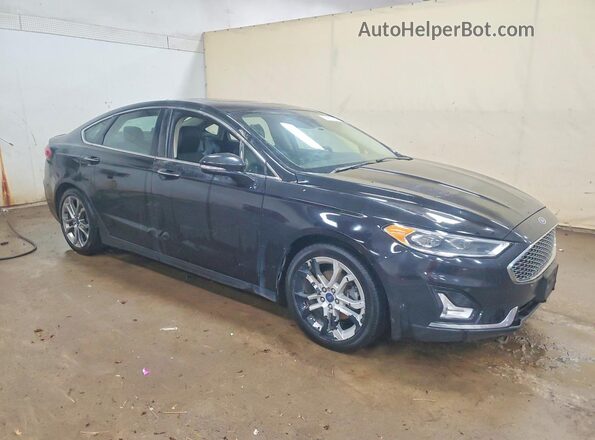 3FA6P0RU8LR157023 2020 FORD FUSION Black წინა მარჯვენა