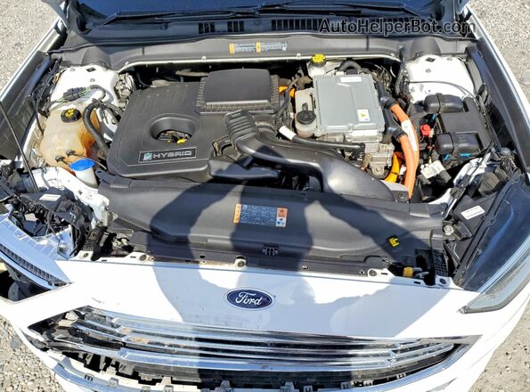 3FA6P0RU9JR245477 2018 FORD FUSION White უკანა სალონის ხედი