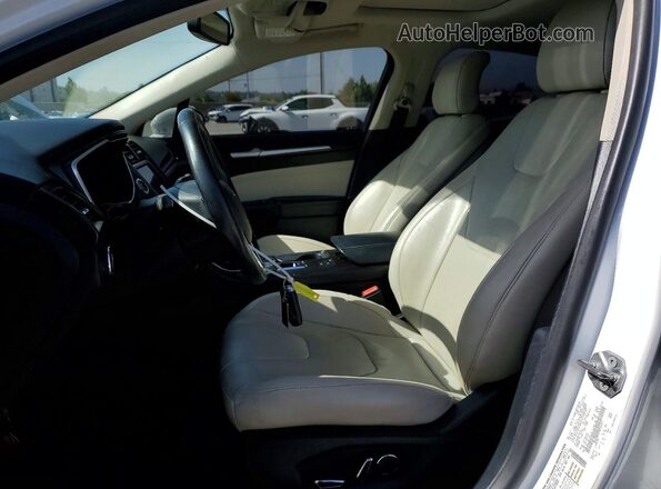 3FA6P0RU9JR245477 2018 FORD FUSION White წინა სალონის ხედი