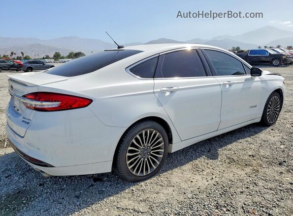 3FA6P0RU9JR245477 2018 FORD FUSION White უკანა მარჯვენა