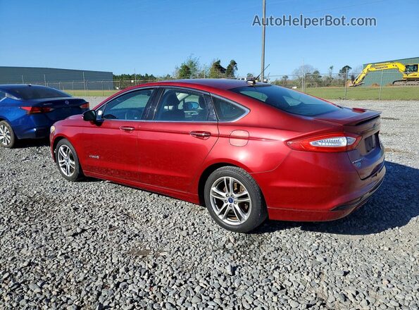 3FA6P0RUXGR130458 2016 FORD FUSION Красный Задняя левая четверть