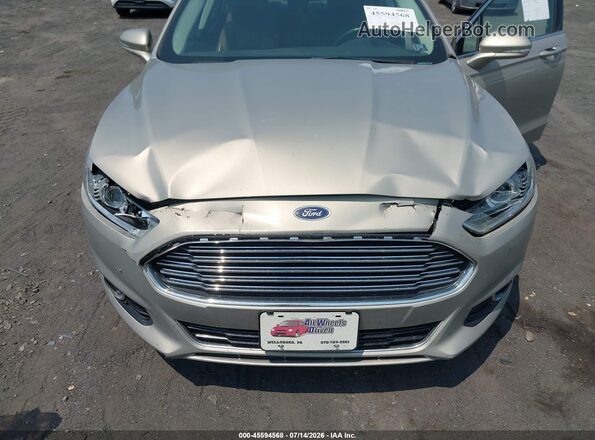 3FA6P0RUXGR131559 2016 FORD FUSION HYBRID Tan Դիմացի տեսք