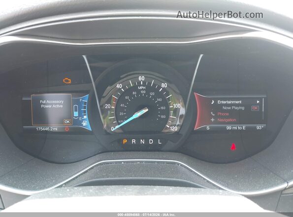 3FA6P0RUXGR131559 2016 FORD FUSION HYBRID Tan Հետևի նստատեղերի տեսք