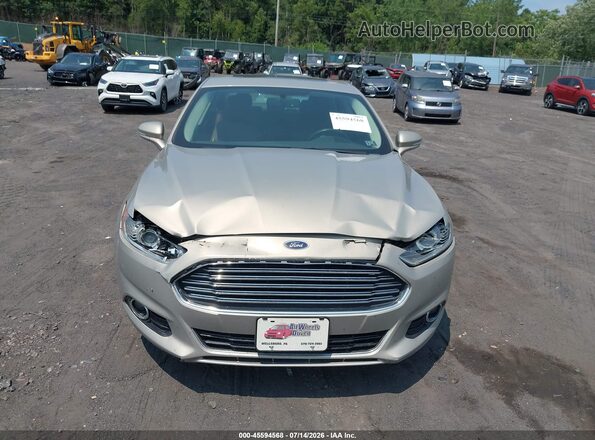 3FA6P0RUXGR131559 2016 FORD FUSION HYBRID Tan Սարքավորումների վահանակի տեսք