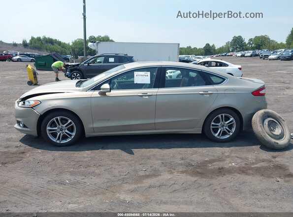 3FA6P0RUXGR131559 2016 FORD FUSION HYBRID Tan Սալոնի 360 աստիճան տեսք