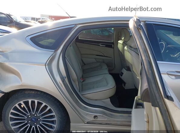3FA6P0RUXHR305776 2017 FORD FUSION HYBRID Tan Widok naklejki z numerem VIN