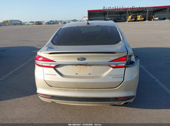 3FA6P0RUXHR305776 2017 FORD FUSION HYBRID Tan 