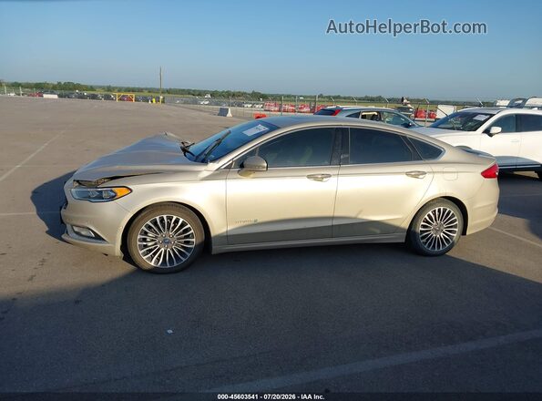 3FA6P0RUXHR305776 2017 FORD FUSION HYBRID Tan 