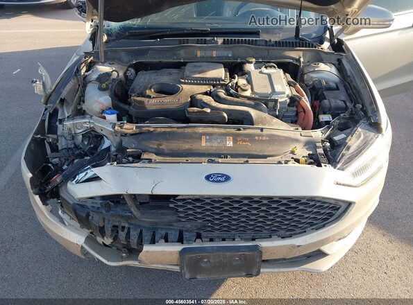 3FA6P0RUXHR305776 2017 FORD FUSION HYBRID Tan Widok z tyłu