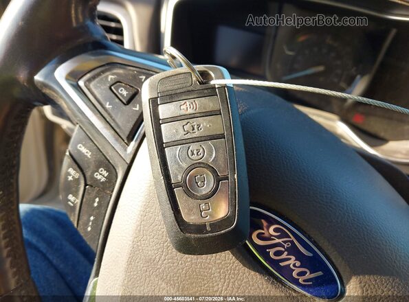 3FA6P0RUXHR305776 2017 FORD FUSION HYBRID Tan Widok deski rozdzielczej