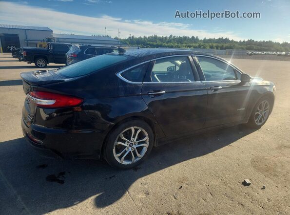 3FA6P0RUXKR140240 2019 FORD FUSION Black Trasero derecho