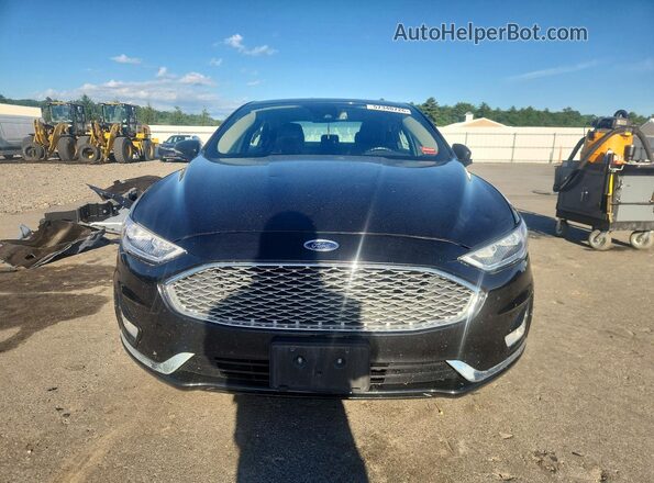 3FA6P0RUXKR140240 2019 FORD FUSION Black Vista frontal